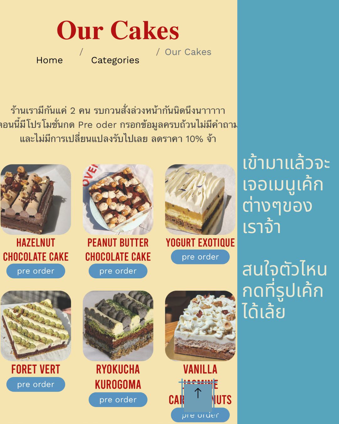 Square Cake Size Guide
